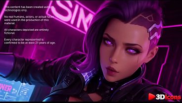 A beauty takes a big black cock in her pussy [AI]