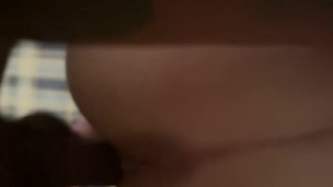 BBC fucks pussy close up