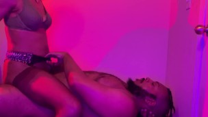 Ebony Babe Rides BBC Bull