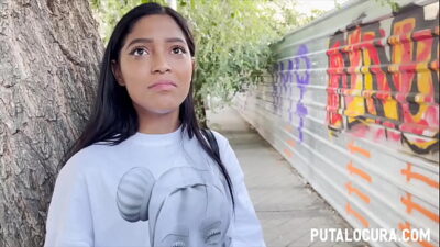 This Latina seemed embarrassing at first